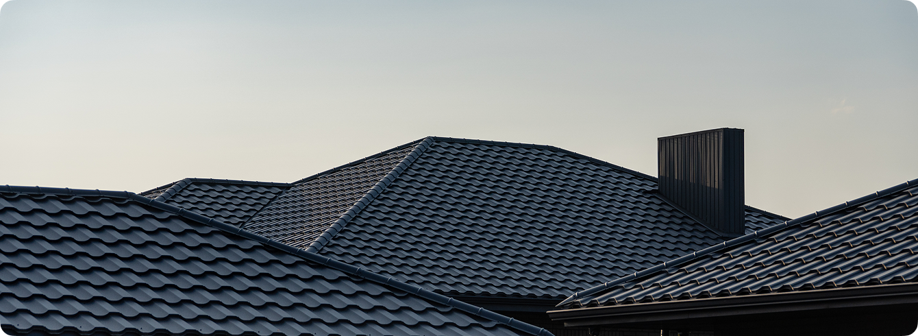 Professional roofing work